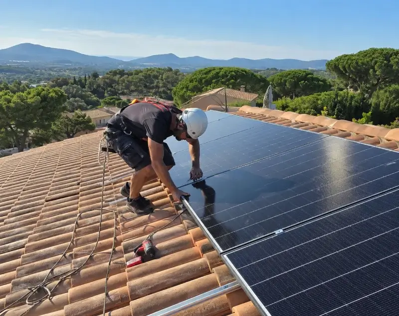 Installateur panneaux solaires Vinay — pose photovoltaïque sur toiture