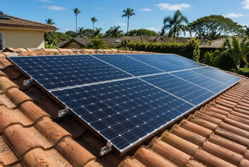 Installation de panneaux solaires à Vinay
